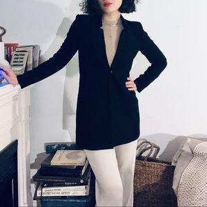 Zara Long Women’s Black Blazer